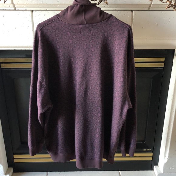 American Eagle oversized turtleneck sweatshirt M - Picture 5 of 6